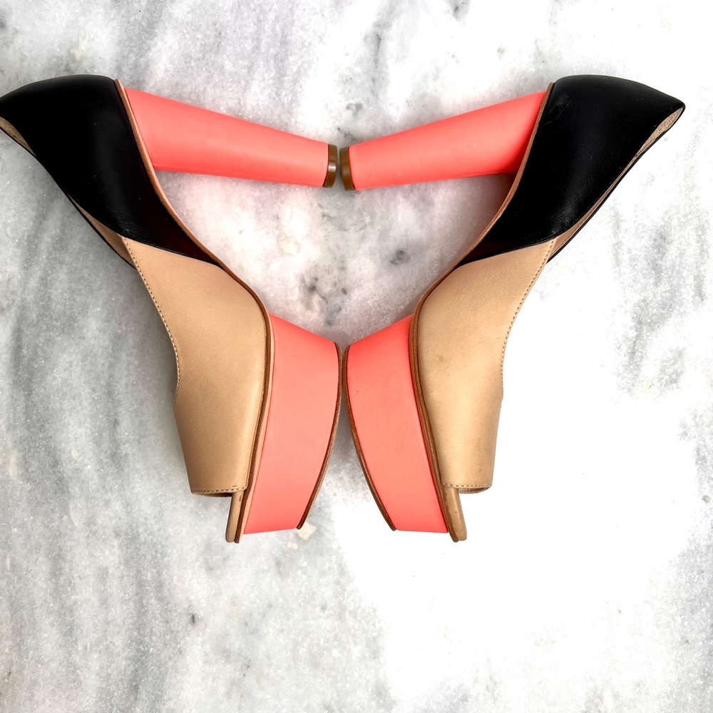 Loeffler Randall Color Block Platform Heels - image 7